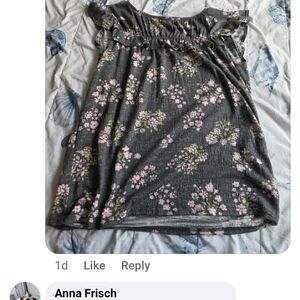 Floral Ruffle Sleeve Dress